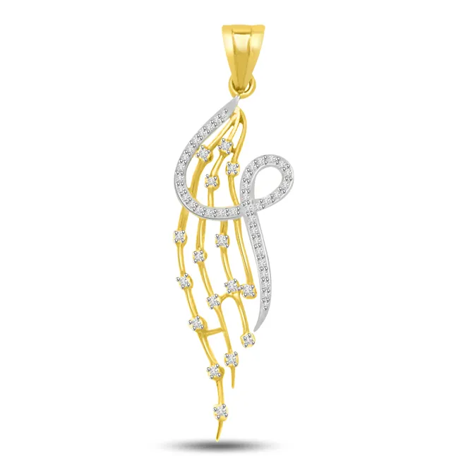 Love Infinity : Diamond & Gold Pendants -Designer Pendants