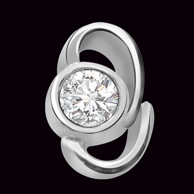 My Pretty Princess - Real Diamond Solitaire Pendant (P83)