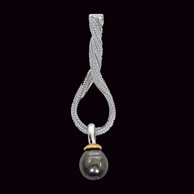 Ravishing Radiance - Real Tahitian Pearl Pendant (P95)