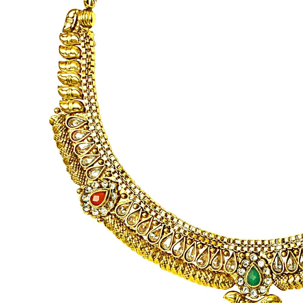 Traditional Necklace & Earring Fashion Jewellery Set for Women PS355