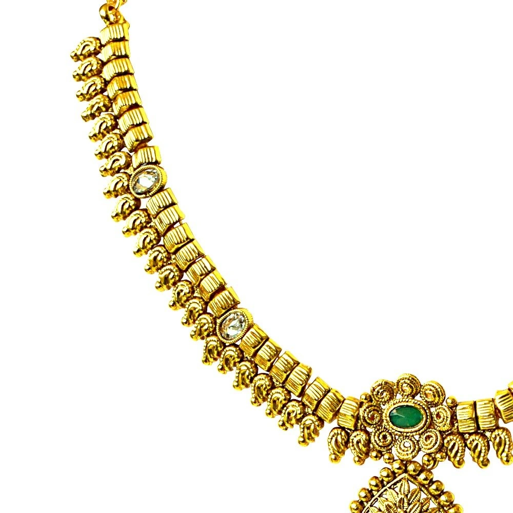 Traditional Necklace & Earring Fashion Jewellery Set for Women (PS363)