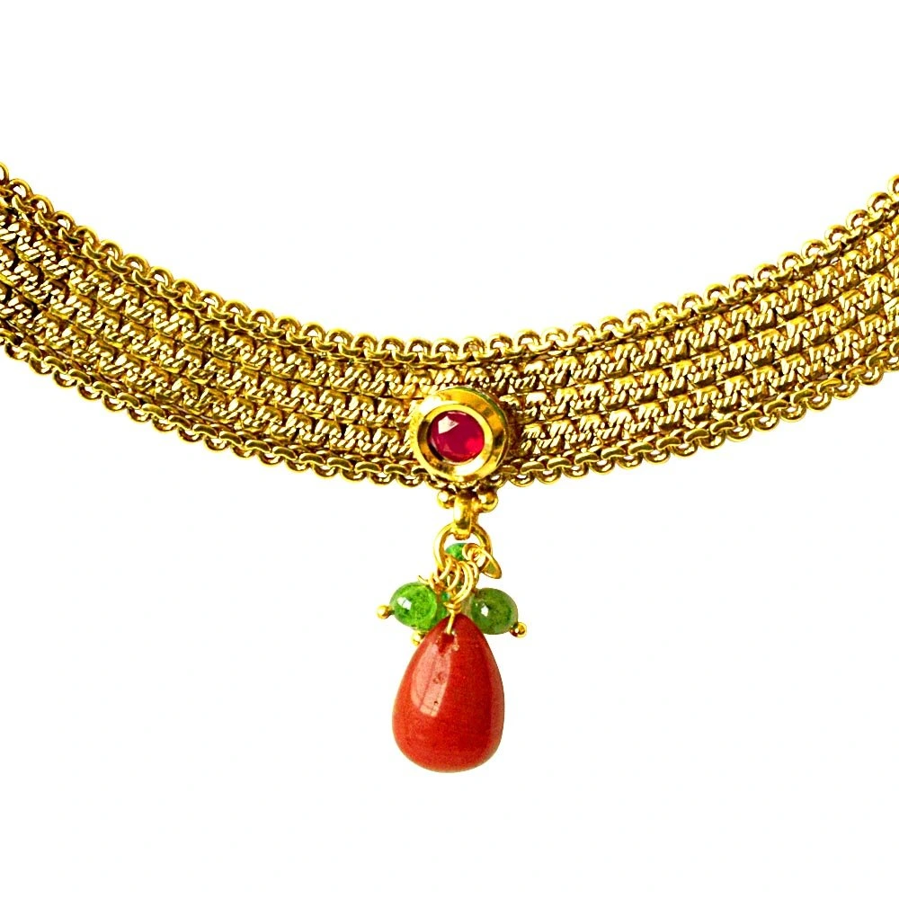Traditional Necklace & Earring Fashion Jewellery Set for Women PS364