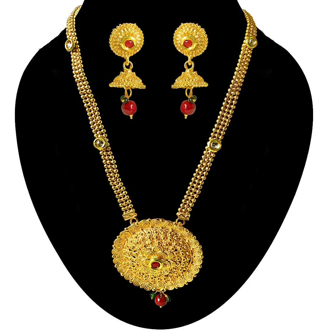Traditional Necklace & Earring Fashion Jewellery Set for Women PS389