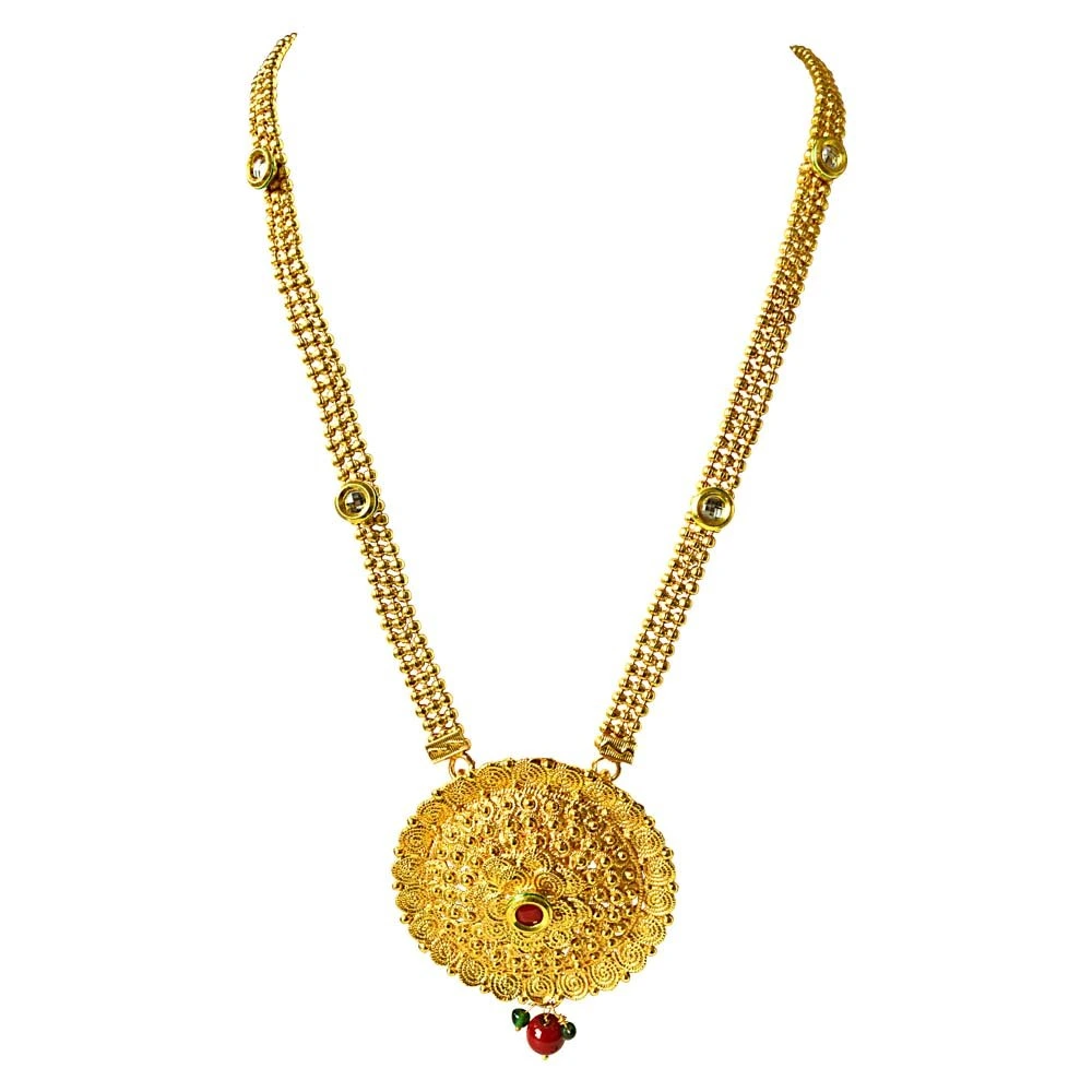 Traditional Necklace & Earring Fashion Jewellery Set for Women (PS389)