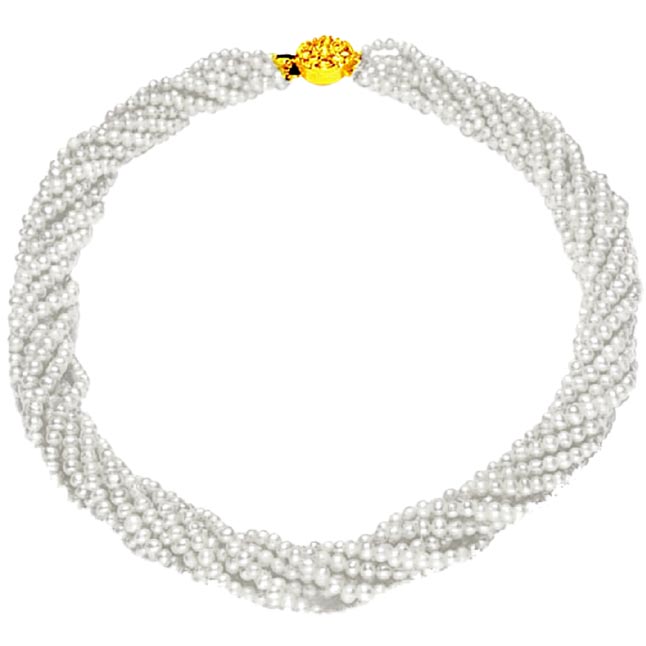 Buy Pearl Choker Necklace Online at Discounted Price Surat Diamond