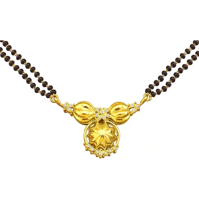 Bridal Bliss - Real Diamond Mangalsutra (S196)