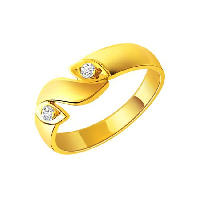 Glowing Grace - Real Diamond Ring (S245)