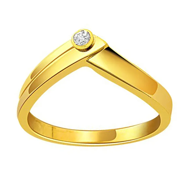 Magical Love Gold n Diamond Ring (S253)