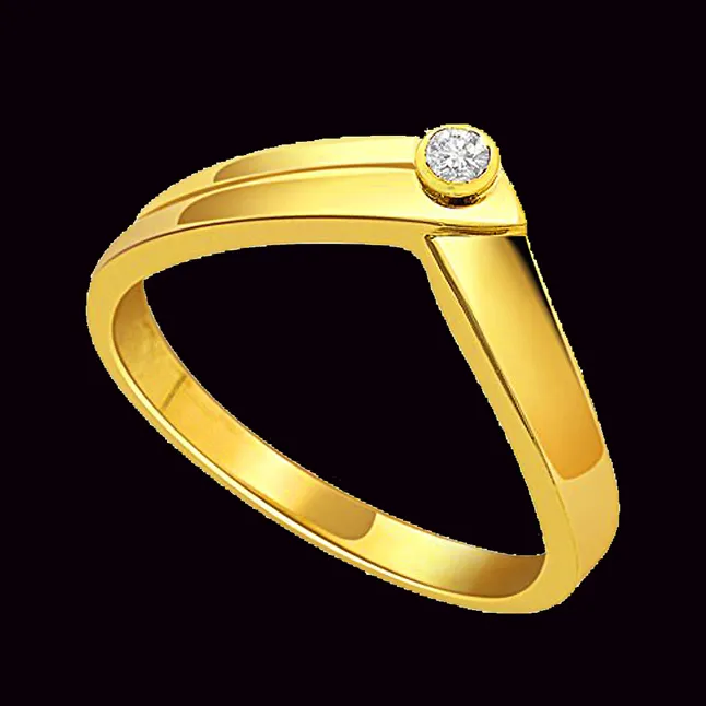 Enchanted Bond: Magical Love Gold & Diamond Ring (P1393)