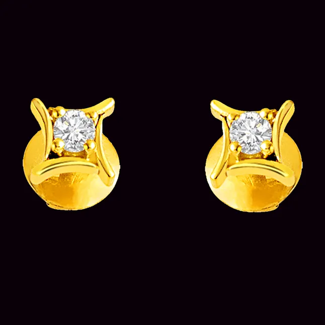 Beautiful Belle Diamond Earring Studs (S272)