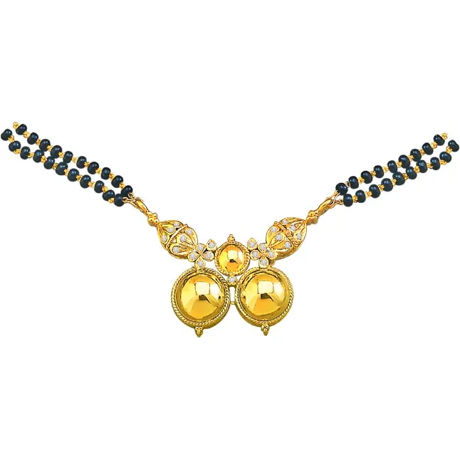 Beautiful Bloom - Real Diamond Mangalsutra (S281)