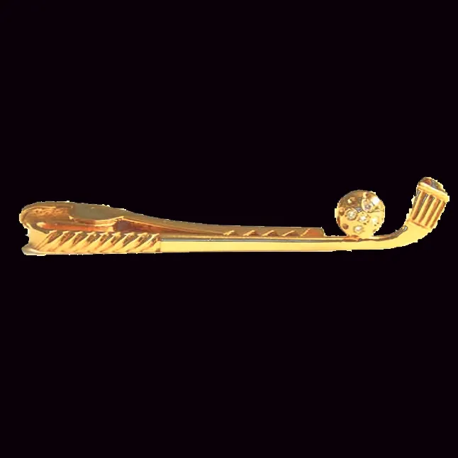 Gorgeous Golf Stick - Real Diamond Tie Pin (S296)