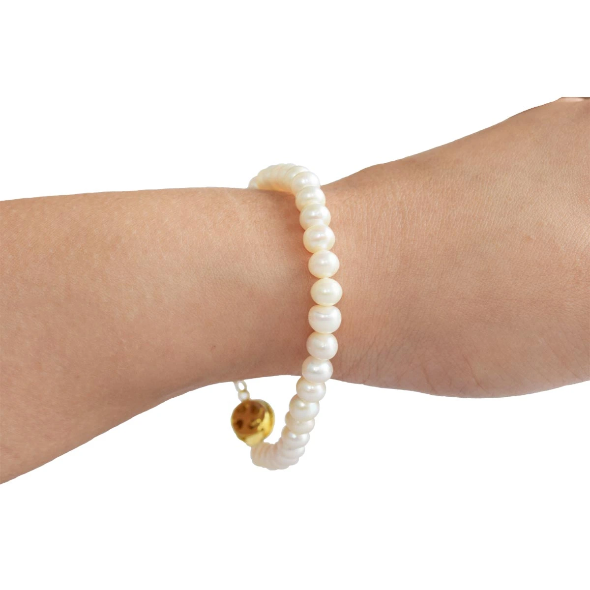 Single Line Real Pearl Bracelet for Women (SB75)