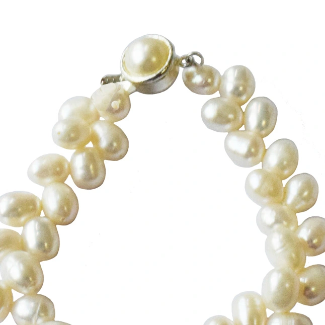 Pearl Whisper: Freshwater Pearl Delight Bracelet (SB81)