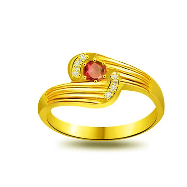 Enamoring You Diamond & Ruby Ring (SDR1032)