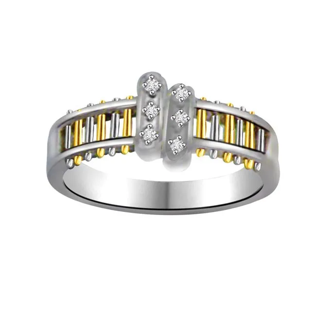 0.18cts Classic Real Diamond 14kt White Gold Ring (SDR1189)