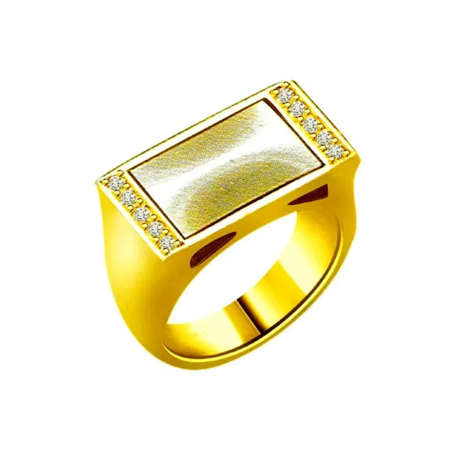 0.15 cts Classic Real Diamond 18kt Gold Ring (SDR1223)