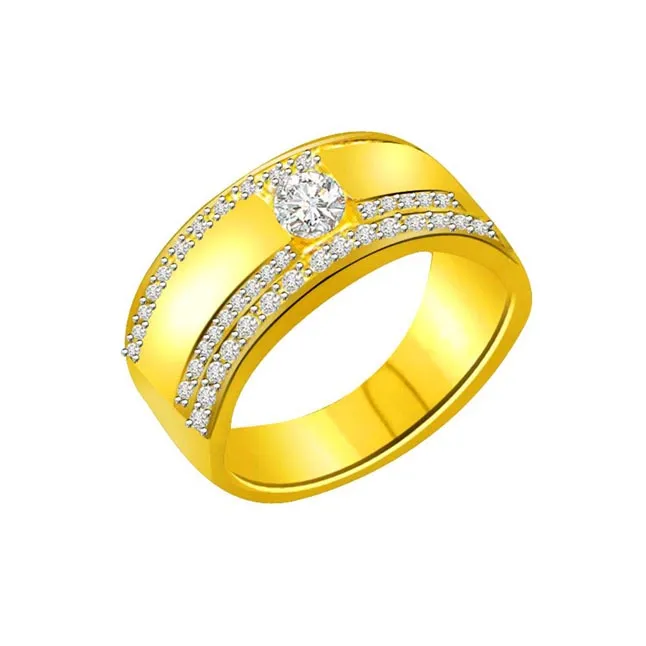 0.30cts Real Diamond 18kt Yellow Gold Ring (SDR1229)