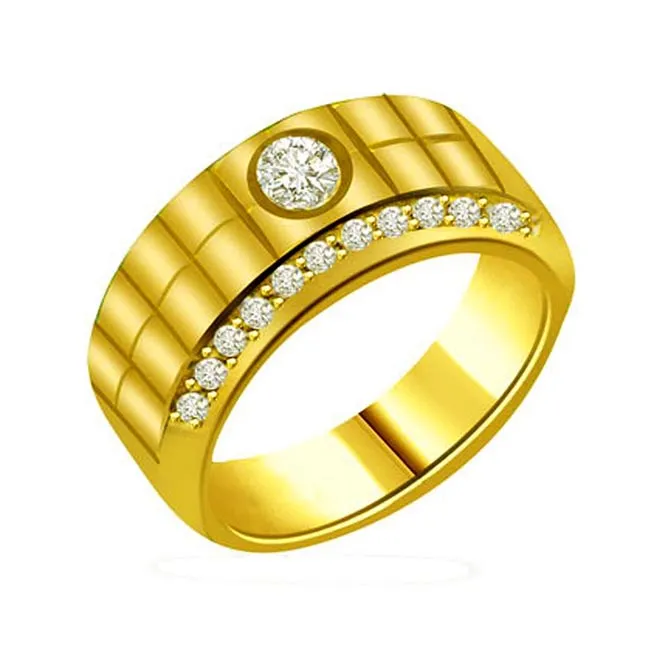 0.40cts Diamond 18kt Yellow Gold Ring (SDR1230)