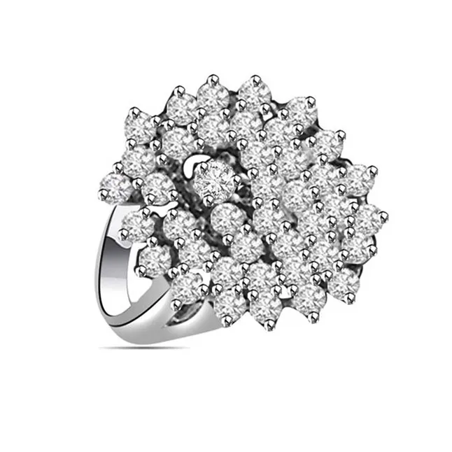 1.00cts White Gold Real Diamond Ring (SDR1539)