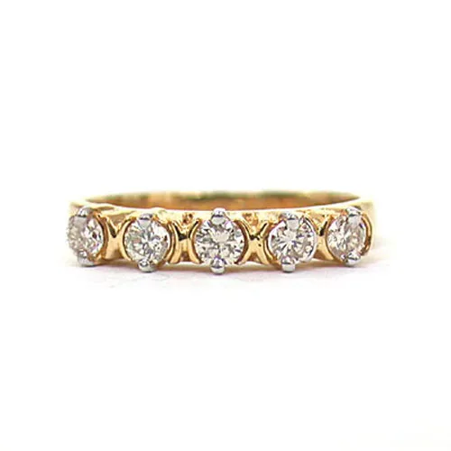 Knotty Chords Real Diamond 0.40cts Eternity Ring (SDR223)