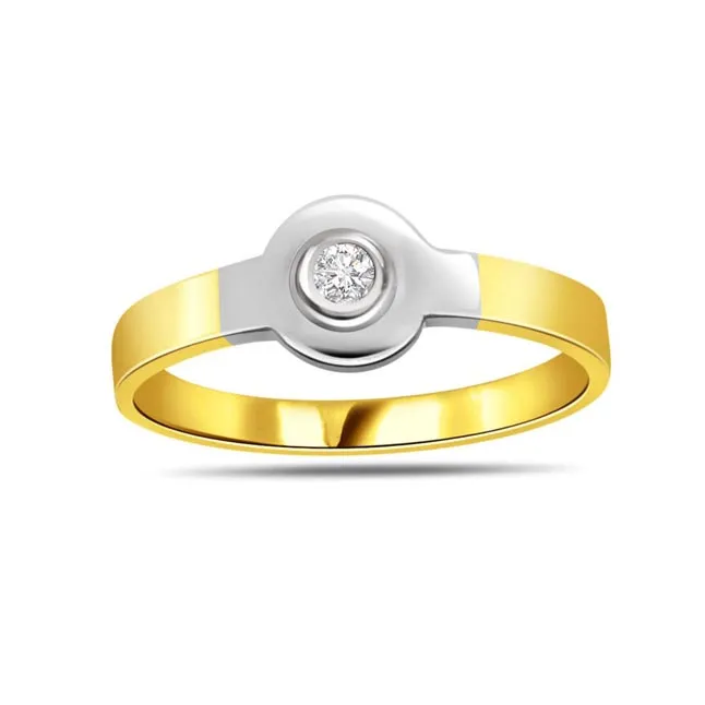 Morning Glory Classic 0.15cts Real Diamond Solitaire Ring (SDR244)