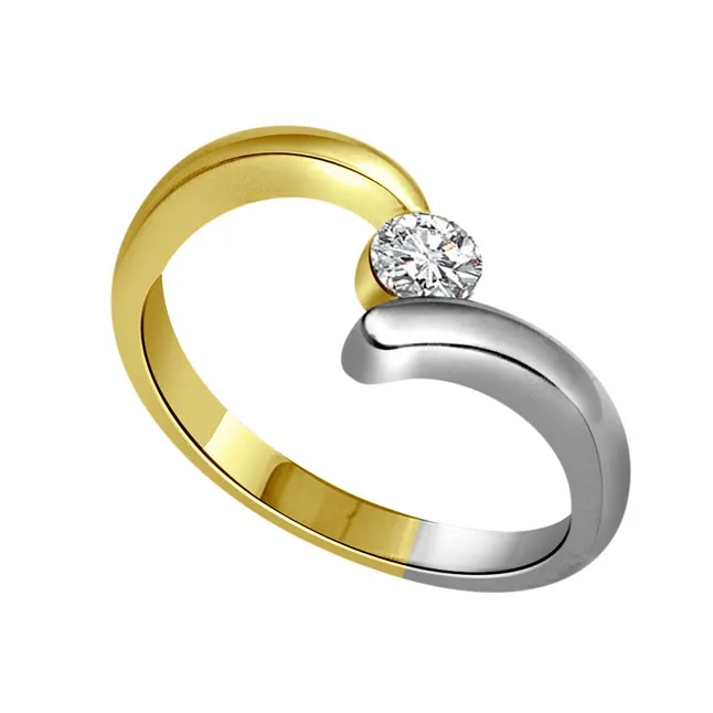 Heat Thief 0.15cts Real Diamond Solitaire Ring (SDR254)