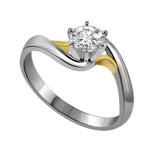 Curves for Love 1.00cts Real Diamond Solitaire Ring (SDR256)