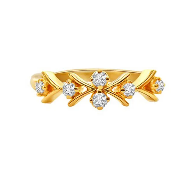 Ziczac Love Fresh n Fine Real Diamond Ring (SDR31)