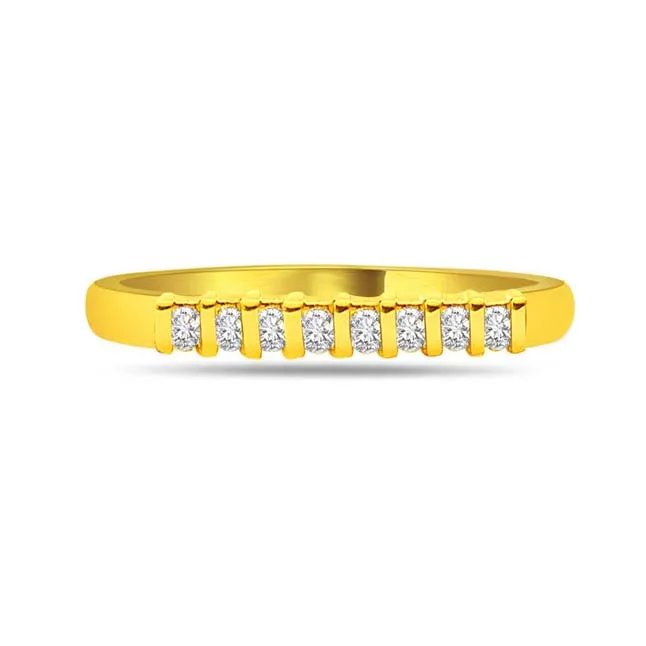 Classic 0.40cts Real Diamond Half Eternity Ring (SDR346)