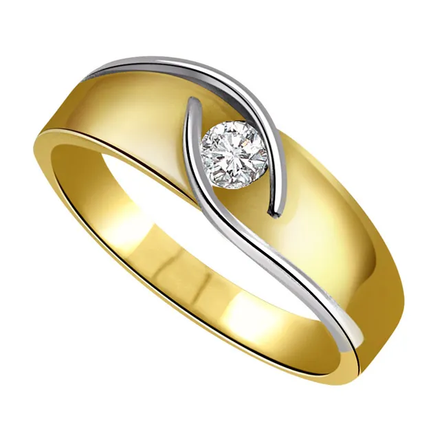 Real Diamond Men's Solitaire Ring (SDR387)