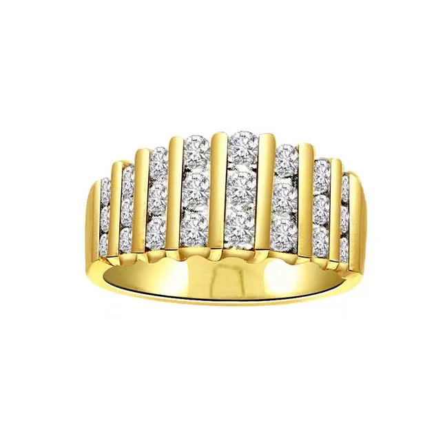 0.24cts I,J/VS Real Diamond 18k Gold Ring (SDR422)