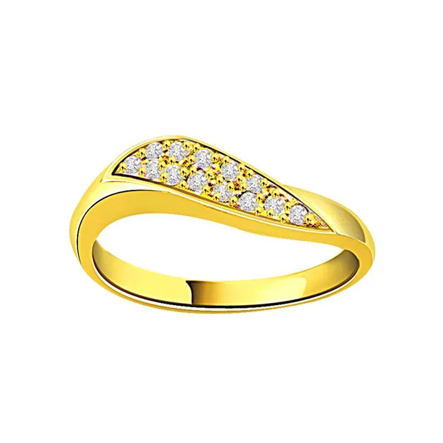 0.20cts Real Diamond 18kt Gold Ring (SDR424)