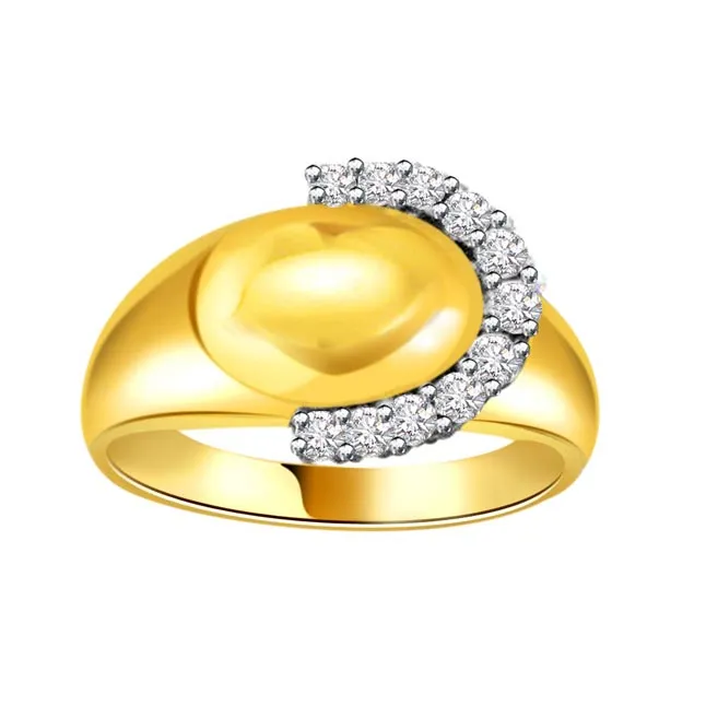 0.55cts Real Diamond Gold Ring (SDR469)