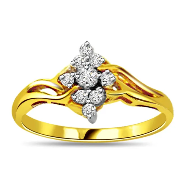 0.50cts Real Diamond Yellow Gold Ring (SDR493)