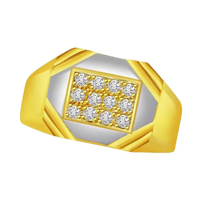 0.24cts Real Diamond Designer Men's Ring (SDR546)