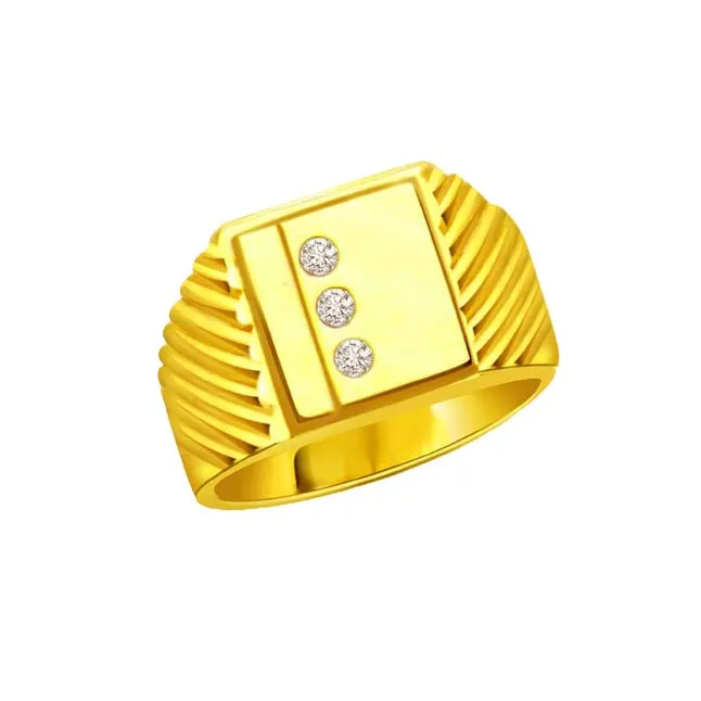 0.18 cts Diamond Men's Designer rings