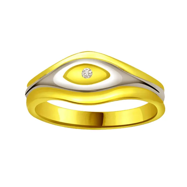 Solitaire Real Diamond Gold Ring (SDR577)