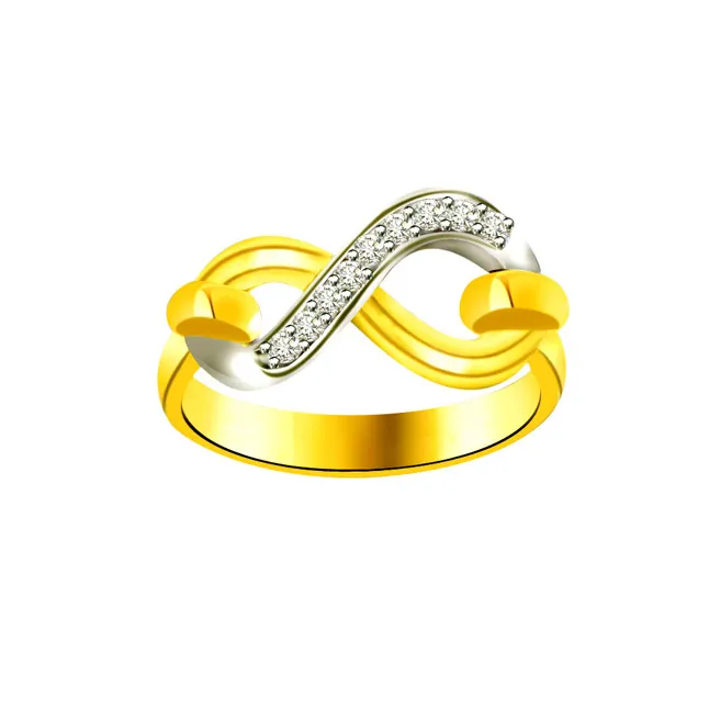 Classic Real Diamond Gold Ring (SDR591)