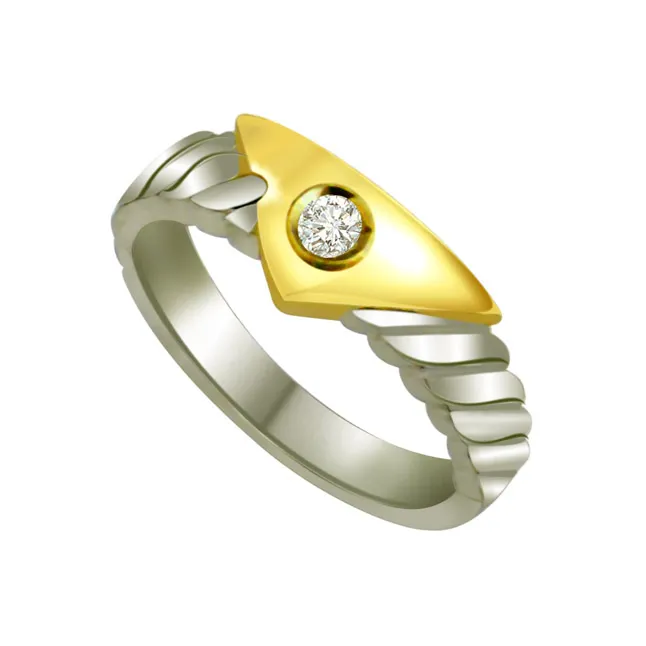 Solitaire Real Diamond Gold Ring (SDR599)