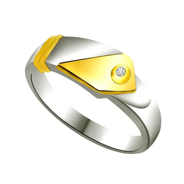 Solitaire Real Diamond Gold Ring (SDR601)