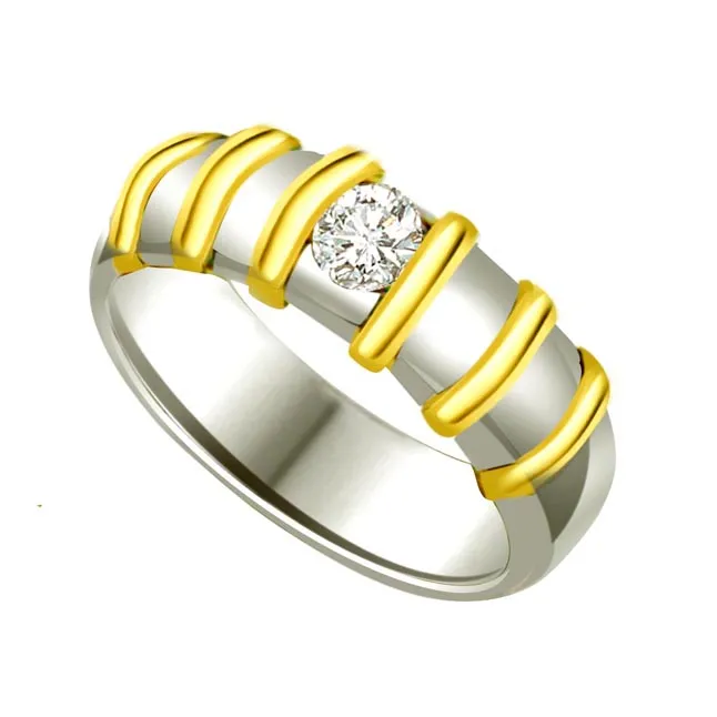 Solitaire Real Diamond Gold Ring (SDR603)
