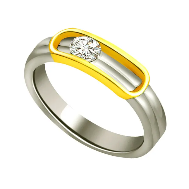 Solitaire Real Diamond Gold Ring (SDR612)