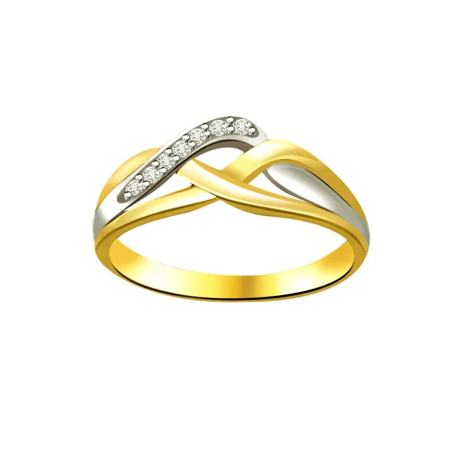 Classic Real Diamond Gold Ring (SDR622)