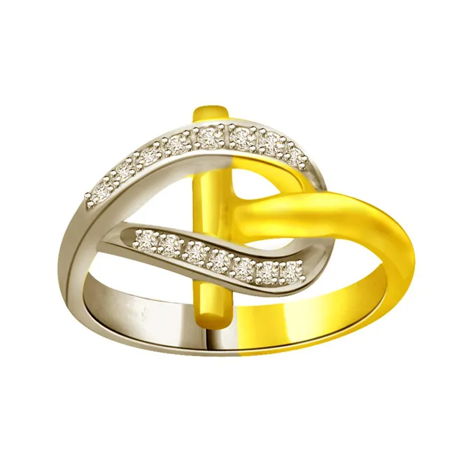 Classic Real Diamond 18kt Gold Ring (SDR661)