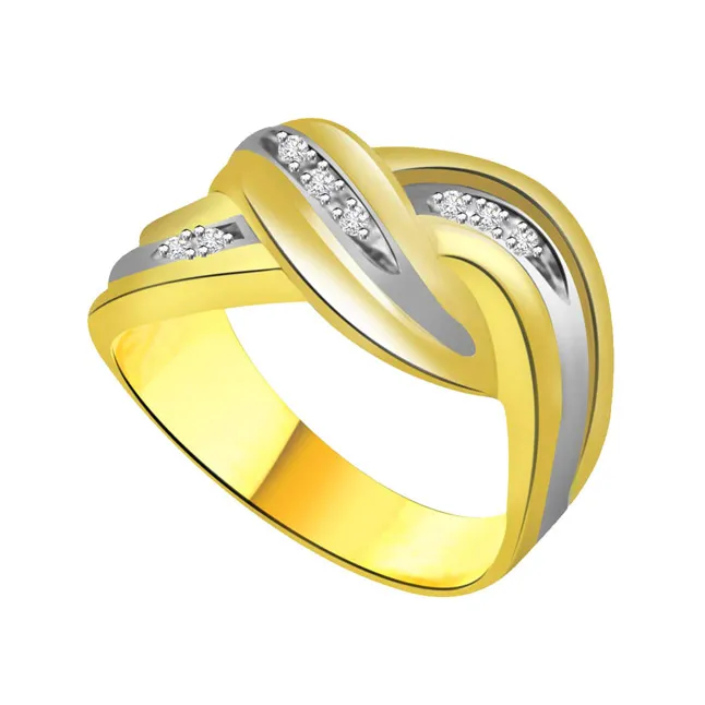 Classic Real Diamond 18kt Gold Ring (SDR686)