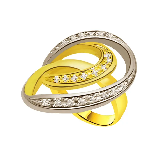 Classic Real Diamond 18kt Gold Ring (SDR700)