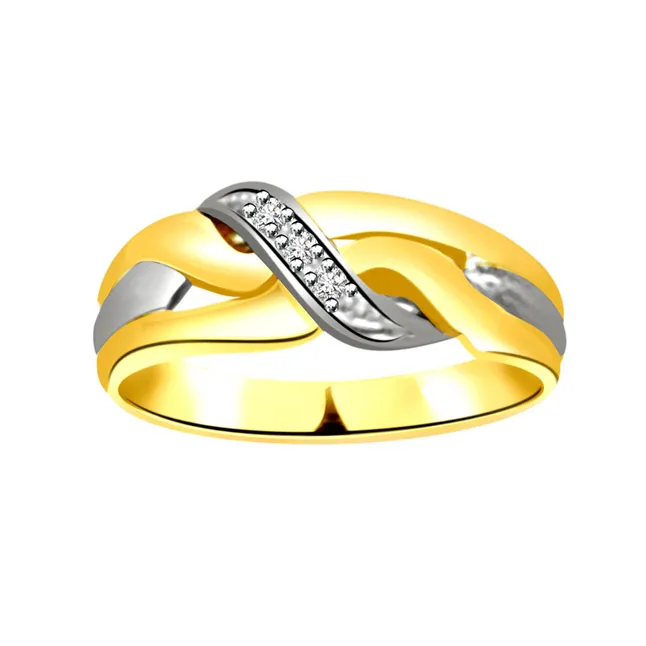 Classic Real Diamond 18kt Gold Ring (SDR702)