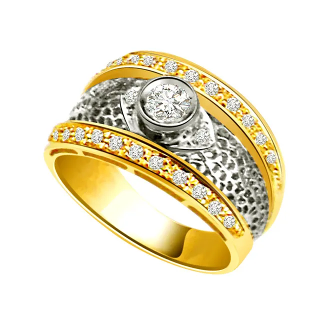 Classic Real Diamond Gold Ring (SDR711)