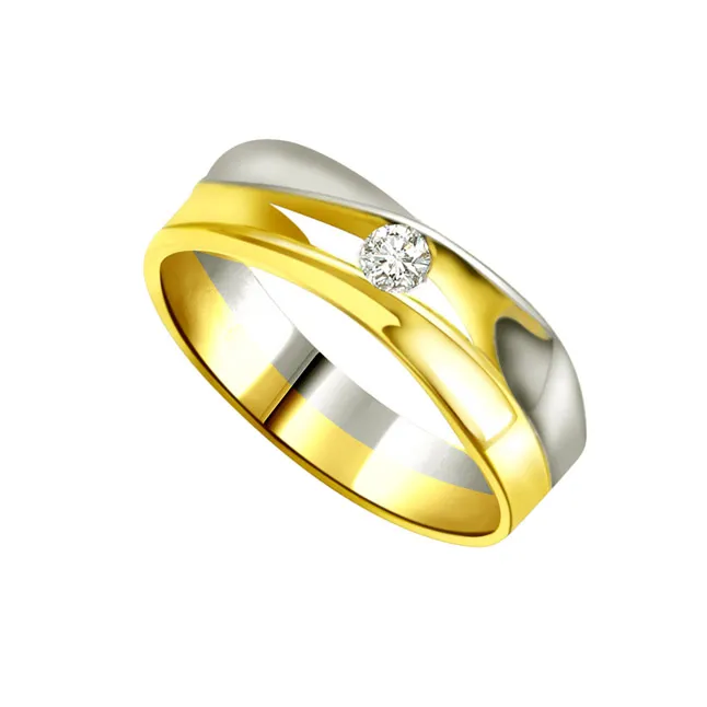 Solitaire Real Diamond Gold Ring (SDR732)